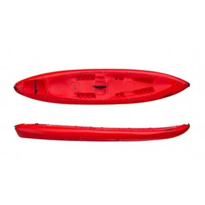 CANOA - KAYAK SHARK 2 con pagaie e carrello - 410 cm Exo