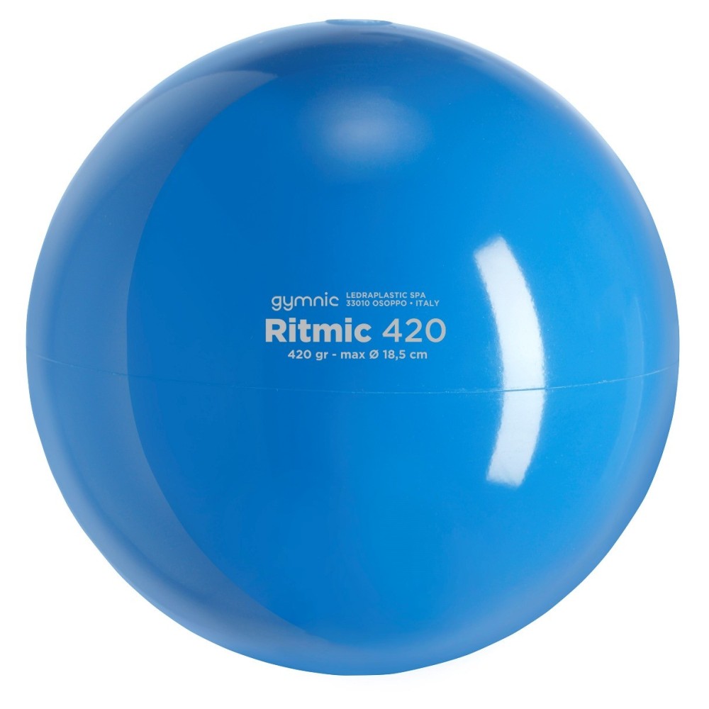 PALLA RITMICA 420 OFFICIAL d. cm.18 Blu