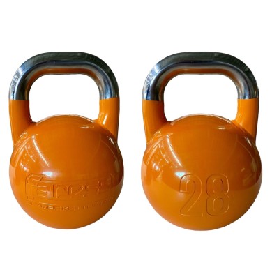 KETTLEBELL olimpionico in acciaio 16 kg  Giallo