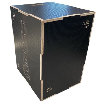 PLYO BOX LEGNO HC PRO nero cm 60x50x75  Faress