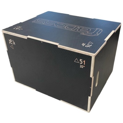 PLYO BOX LEGNO HC PRO nero cm 60x50x75  Faress