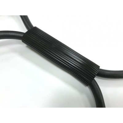 ELASTICO TUBING a 8 EXTRA HEAVY  (nero)