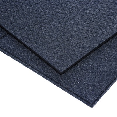 PAVIMENTAZIONE GRANULO FINE 100x100x2 cm NERO CON FUGA