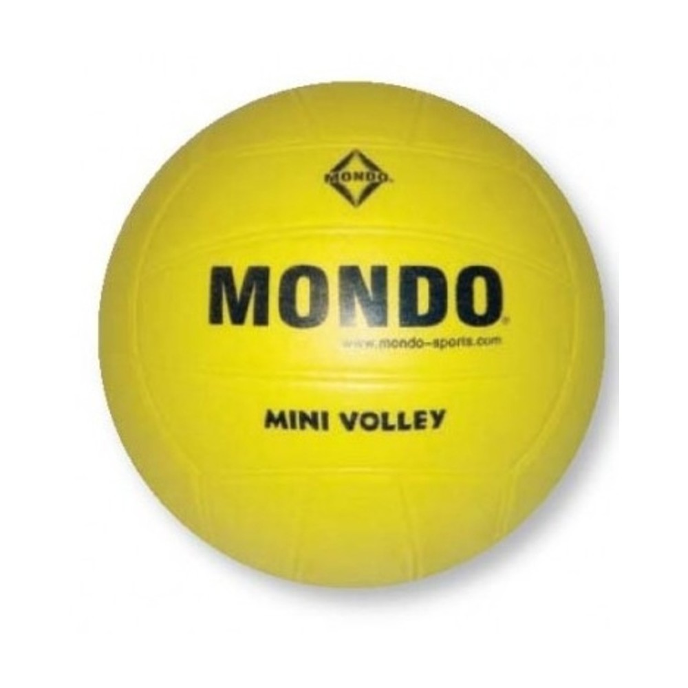 PALLONE MINIVOLLEY gomma GIALLO Mondo